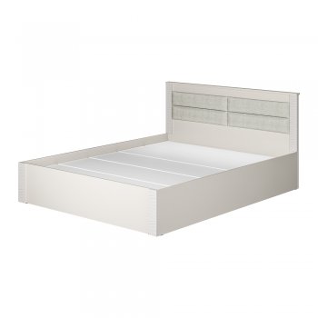 Кровать двуспальная Монако КР-16 кашемир (БТС) в Сухом Логу - suhoj-log.mebel-e96.ru