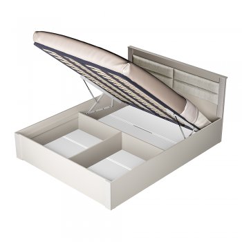 Кровать с подъемным механизмом Монако КР-16 Кашемир (БТС) в Сухом Логу - suhoj-log.mebel-e96.ru