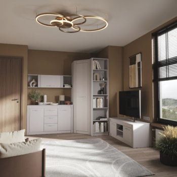 Стенка Монако Кашемир комп.1 (модульная) (БТС) в Сухом Логу - suhoj-log.mebel-e96.ru