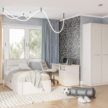 Спальный гарнитур Монако Кашемир (модульный) (БТС) в Сухом Логу - suhoj-log.mebel-e96.ru