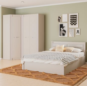 Спальный гарнитур Монако Кашемир (модульный) (БТС) в Сухом Логу - suhoj-log.mebel-e96.ru