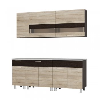 Кухонный гарнитур Монтана 2000 мм (БТС) в Сухом Логу - suhoj-log.mebel-e96.ru
