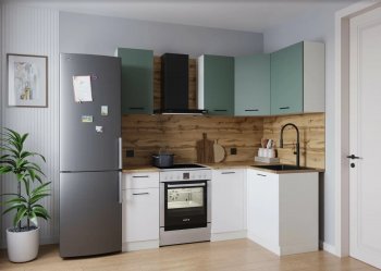 Кухонный гарнитур угловой Муссон 2000*1200 мм (Sanvut) в Сухом Логу - suhoj-log.mebel-e96.ru