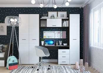 Набор детской мебели Ненси модульный (Гор) в Сухом Логу - suhoj-log.mebel-e96.ru