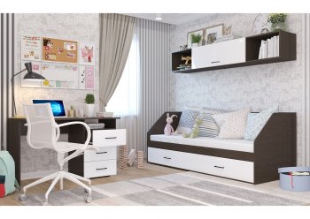 Набор детской мебели Ненси модульный (Гор) в Сухом Логу - suhoj-log.mebel-e96.ru