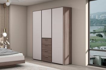Спальный гарнитур Ника, модульный (Зарон) в Сухом Логу - suhoj-log.mebel-e96.ru