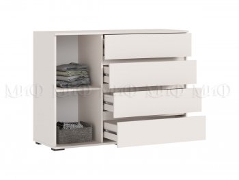 Комод 1 дверь 4 ящика (1200) Норд, кашемир (Миф) в Сухом Логу - suhoj-log.mebel-e96.ru