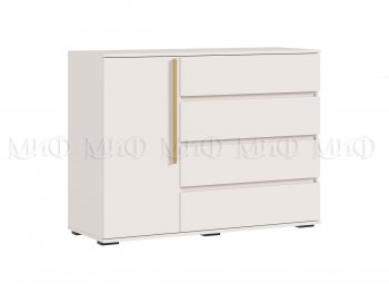 Комод 1 дверь 4 ящика (1200) Норд, кашемир (Миф) в Сухом Логу - suhoj-log.mebel-e96.ru