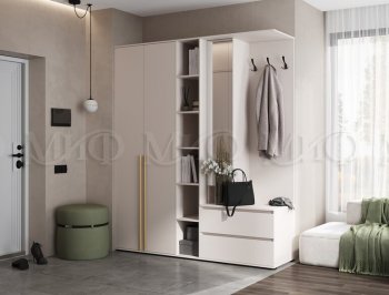 Прихожая Норд модульная кашемир (Миф) в Сухом Логу - suhoj-log.mebel-e96.ru