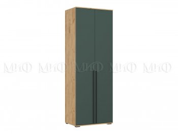 Шкаф 800 мм 2-х ств. Норд крафт/изумруд (Миф) в Сухом Логу - suhoj-log.mebel-e96.ru