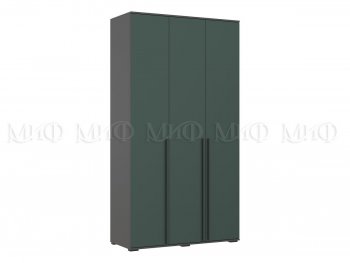Шкаф 1200 мм 3-х ств. Норд графит/изумруд (Миф) в Сухом Логу - suhoj-log.mebel-e96.ru