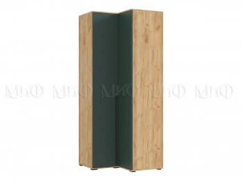 Шкаф угловой Норд крафт/изумруд (Миф) в Сухом Логу - suhoj-log.mebel-e96.ru
