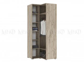 Шкаф угловой Норд крафт серый/кашемир (Миф) в Сухом Логу - suhoj-log.mebel-e96.ru