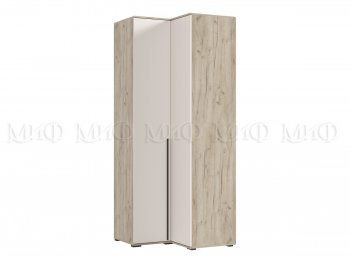 Шкаф угловой Норд крафт серый/кашемир (Миф) в Сухом Логу - suhoj-log.mebel-e96.ru