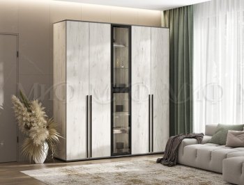 Шкаф Норд+ пенал со стеклом (Миф) в Сухом Логу - suhoj-log.mebel-e96.ru