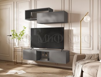 Стенка Норд-1 графит (Миф) в Сухом Логу - suhoj-log.mebel-e96.ru