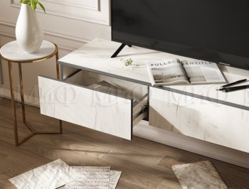 Стенка Норд-2 дуб крафт белый (Миф) в Сухом Логу - suhoj-log.mebel-e96.ru