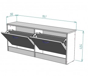 Обувница W19 (Белый) в Сухом Логу - suhoj-log.mebel-e96.ru