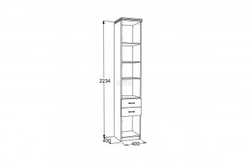 Шкаф комбинированный Ольга-13 в Сухом Логу - suhoj-log.mebel-e96.ru