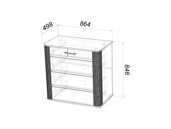 Спальный гарнитур Ольга-2 модульный в Сухом Логу - suhoj-log.mebel-e96.ru