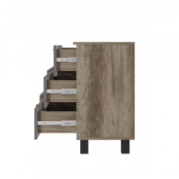 Комод Олива КМ-04 муссон софт (БТС) в Сухом Логу - suhoj-log.mebel-e96.ru