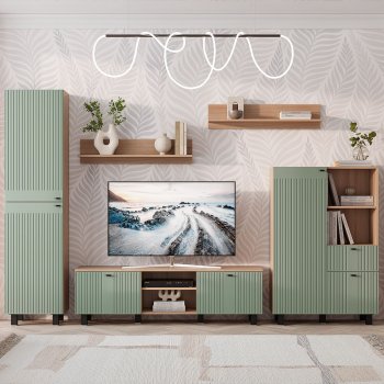 Пенал 500 мм Олива ПН-03 эвкалипт софт (БТС) в Сухом Логу - suhoj-log.mebel-e96.ru