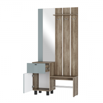 Прихожая Олива шарли бриз софт, модульная (БТС) в Сухом Логу - suhoj-log.mebel-e96.ru
