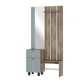 Прихожая Олива ПР-04 шарли бриз (БТС) в Сухом Логу - suhoj-log.mebel-e96.ru