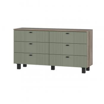 Комод Олива КМ-04 эквалипт софт (БТС) в Сухом Логу - suhoj-log.mebel-e96.ru