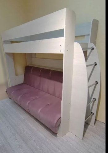 Кровать-диван 2-х ярусная Омега 17 (возможна зеркальная сборка) в Сухом Логу - suhoj-log.mebel-e96.ru