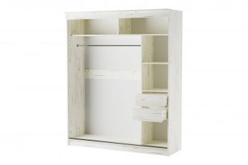 Шкаф-купе 1800 мм Орион крафт белый(Памир) в Сухом Логу - suhoj-log.mebel-e96.ru