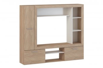 Стенка OSKAR3 дуб сонома (Генезис) в Сухом Логу - suhoj-log.mebel-e96.ru