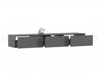 Стенка Оскар комп.2 графит (Миф) в Сухом Логу - suhoj-log.mebel-e96.ru