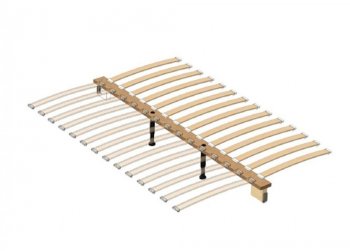 Кровать из массива Елена Белый Жемчуг (БМ) в Сухом Логу - suhoj-log.mebel-e96.ru