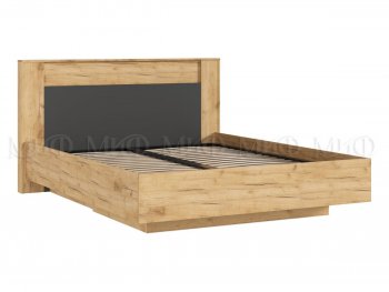 Кровать парящая Остин крафт/графит (Миф) в Сухом Логу - suhoj-log.mebel-e96.ru