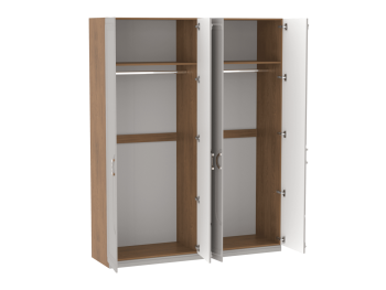 Шкаф 1800 мм 4-дверный Палермо (СБК) в Сухом Логу - suhoj-log.mebel-e96.ru