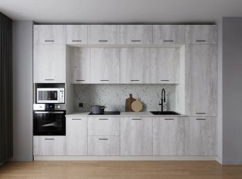 Кухонный гарнитур Пайн 3400 мм (Санвут) в Сухом Логу - suhoj-log.mebel-e96.ru