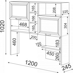 Набор подростковой мебели Остин модульный (Риннер) в Сухом Логу - suhoj-log.mebel-e96.ru