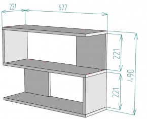 Полка S29 (Белый) в Сухом Логу - suhoj-log.mebel-e96.ru