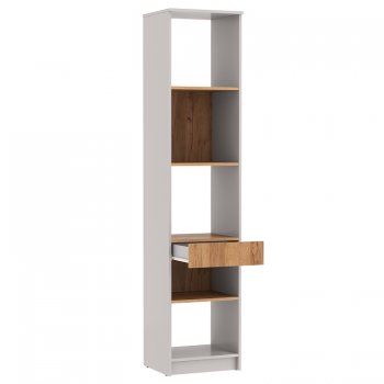 Стеллаж 89.21 Прайм (высокий с ящиком) (Олмеко) в Сухом Логу - suhoj-log.mebel-e96.ru