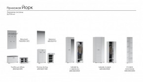 Прихожая Йорк (модульная) (Имп) в Сухом Логу - suhoj-log.mebel-e96.ru