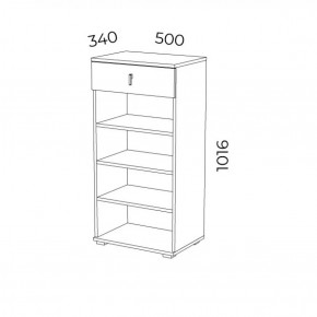 Прихожая Зетта (модульная) в Сухом Логу - suhoj-log.mebel-e96.ru