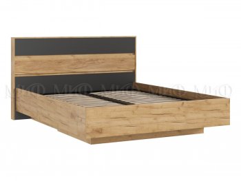 Кровать парящая Роджина с подсветкой, крафт/графит (Миф) в Сухом Логу - suhoj-log.mebel-e96.ru