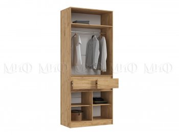 Шкаф 1000 мм Роджина крафт/изумруд (Миф) в Сухом Логу - suhoj-log.mebel-e96.ru