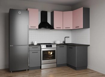 Кухонный гарнитур угловой Роза 2000*1200 мм (Sanvut) в Сухом Логу - suhoj-log.mebel-e96.ru