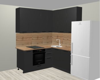 Кухонный гарнитур угловой 2000*1400 мм (Санвут) в Сухом Логу - suhoj-log.mebel-e96.ru