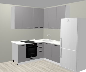 Кухонный гарнитур угловой 2000*1400 мм (Санвут) в Сухом Логу - suhoj-log.mebel-e96.ru