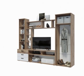 Стенка Крокус белый (Эра) в Сухом Логу - suhoj-log.mebel-e96.ru