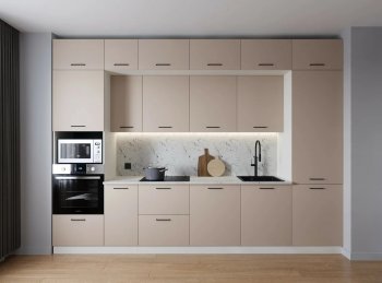Кухонный гарнитур Шампань 3400 мм (Санвут) в Сухом Логу - suhoj-log.mebel-e96.ru