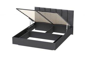 Кровать с подъемным механизмом Шарм (арт.031М1) Антрацит (Диал) в Сухом Логу - suhoj-log.mebel-e96.ru